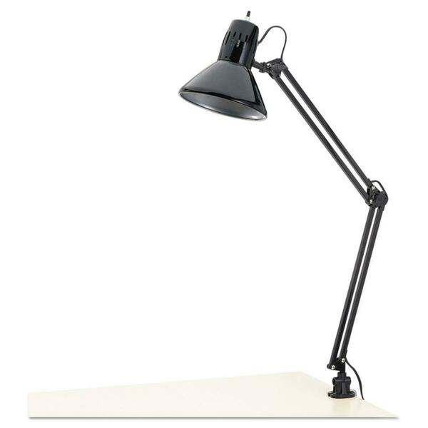 Alera Technologies ALE Clamp-on Architect Lamp, 2 Prong - Black LMP702B